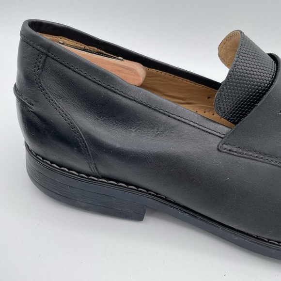 Sandro Moscoloni Maestro Black Split Toe Penny Loafer Black Size 10.5 D Brazil - Picture 6 of 14